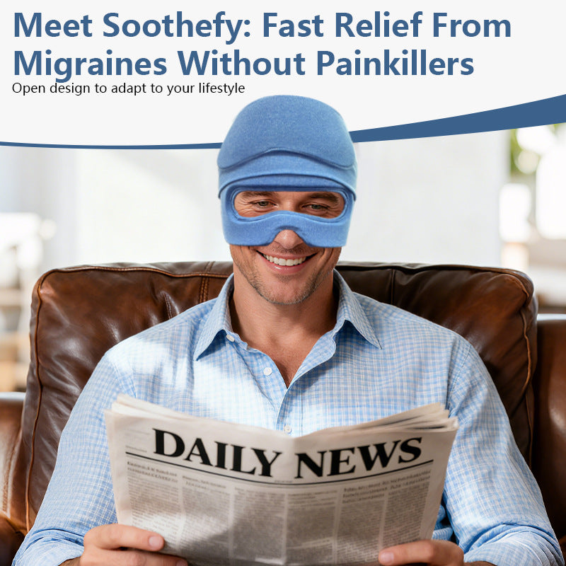 Migraine Hat with cooling gel - Instant relief