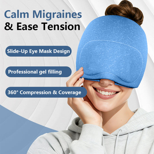 Migraine Hat with cooling gel - Instant relief