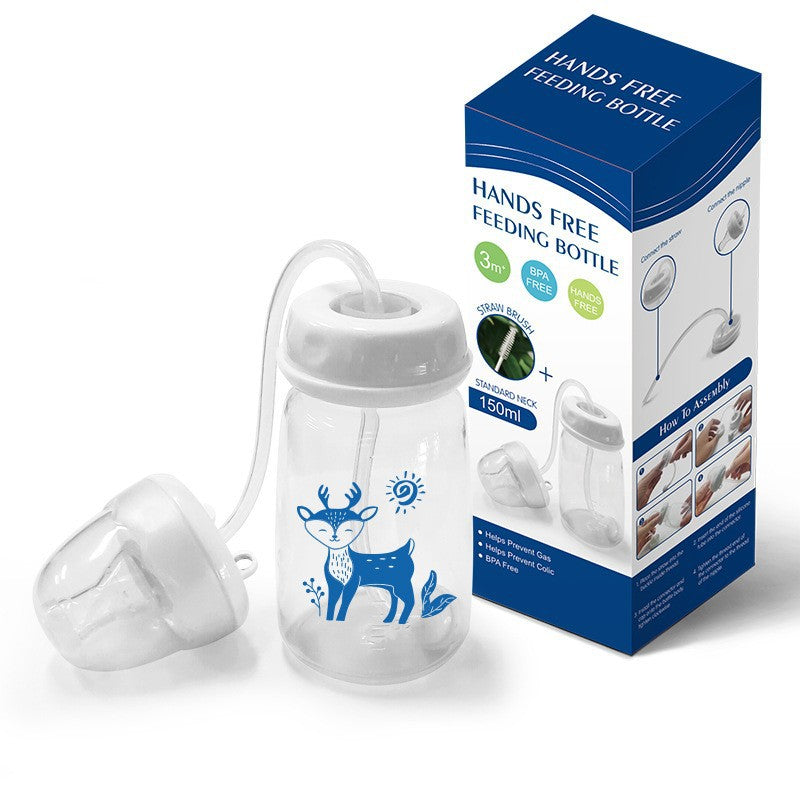 Hand-free Feeding Baby Bottle