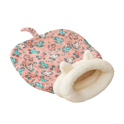 Cozy Plush Cat Sleeping Bag Bed Sock